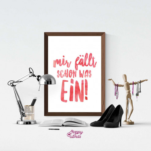 Statement - "Mir fällt schon was ein!"