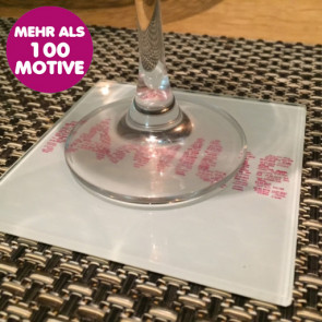 Untersetzer aus Glas